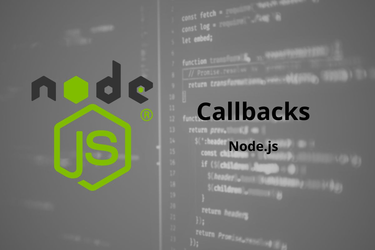 Callbacks com Node.js: