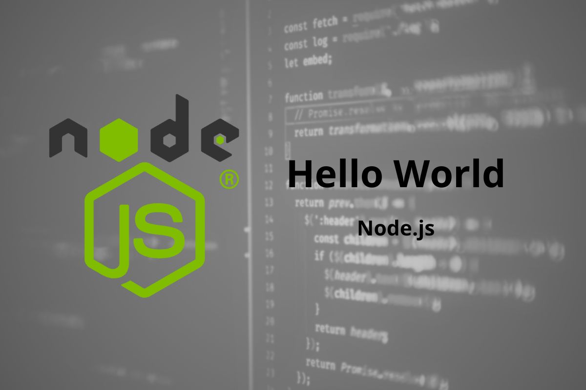 Criando “Hello World” em Node.js